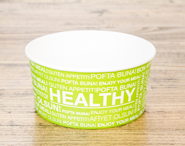 Posuda kartonska za salatu 1100ml - univerzalna štampa
